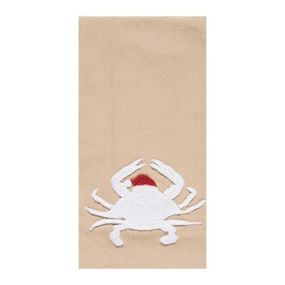 C&F Home Santa Crab Kitchen Towel