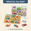 B. toys - Peg Puzzles Peek & Explore - Construction Vehicles & Transport - 2pk - 18pc - 4 of 4