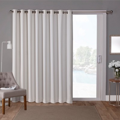 Tende Oscuranti Exclusive Home Sateen GT | 2 Pannelli 132x274 Cm | Blocco Luce 99,9% | Schiuma Marina