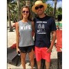 Mens Under New Management Funny Wedding Bachelor Party Novelty Tee For Guys - Crazy Dog Men's T Shirt - 3 of 4