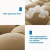 Outdoor Chair Cushions,3 Piece Loveseat Outdoor Cushions Set,Tufted/Wicker Patio Cushion for Patio Furniture All Weather,44"x19"x5" - 3 of 4
