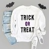 Simply Sage Market Women's Graphic Sweatshirt Trick Or Treat Puff Print - 3 of 4
