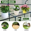 Greenhouse for Outdoors,Portable Green House w/ Roll-Up Zippered Door Anchors & Ropes,Plant Garden Hot House w/ Shelves for Garden Patio Backyard - 4 of 4