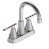 Kumasinova CUPC Certified Bathroom Faucets 3 Hole,Bathroom Faucet with Dual Lever Handles,Centerset Bathroom Sink Faucet for Bathroom Sink - 2 of 4