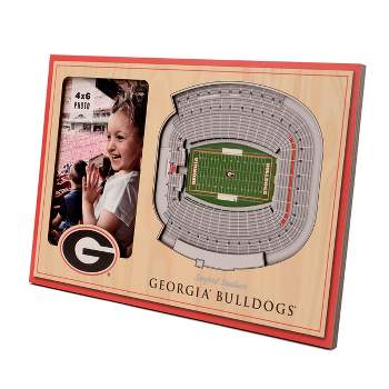 4" x 6" NCAA Georgia Bulldogs 3D StadiumViews Picture Frame