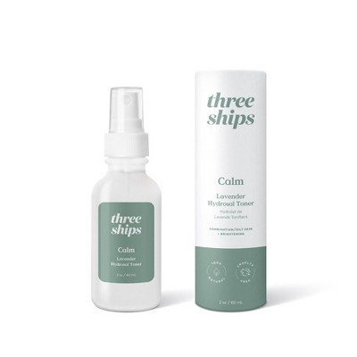 Three Ships Calm Lavender Hydrosol Toner - 2.03oz