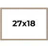 PosterPalooza | Minimalist Silver Picture Frame - UV Acrylic, Backing Board, Hanging Hardware Included - 2 of 4