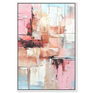 Art Remedy Dear Reminder Boho elegant abstract wall art Framed - 1 of 4