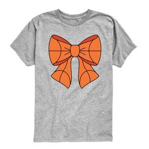 Boys' - Instant Message - Basketball Bow Short Sleeve Graphic T-Shirt - 1 of 4