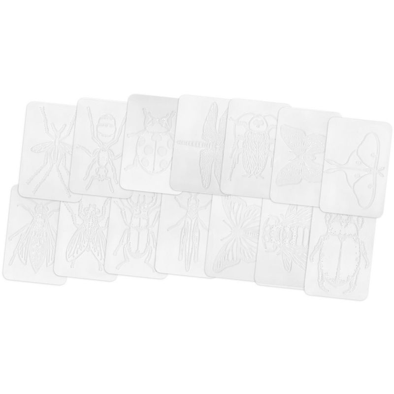 Roylco Insect Rubbing Plates, 4-1/2 x 6-1/2 Inches, Set of 16, 1 of 4