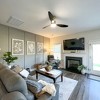 Airsurfer 52-Inch White Ceiling Fan with Remote, Reversible DC Motor, 3 ABS Blades & Color-Changing LED Light - 3 of 4