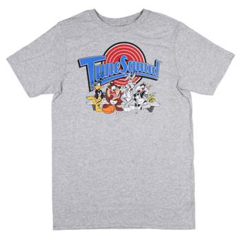 Space Jam Boys' Shirt Tune Squad Bench Warmers Youth Kids T-Shirt Tee