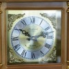 Bedford Clock Collection 34.5 Inch Chiming Pendulum Wall Clock in Antique Harvest Oak Finish - 2 of 4