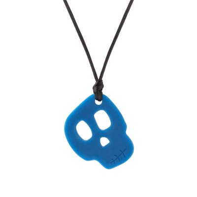 Chewigem Skull Pendant, Blue