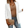 Imily Bela Chic Long Sleeve Knit Blazer for Women Elegant Casual and Office Wear Jacket - 3 of 4