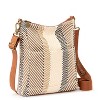 SAKROOTS Women's Lucia  Crossbody, Tobacco Batik World Woven - 2 of 3