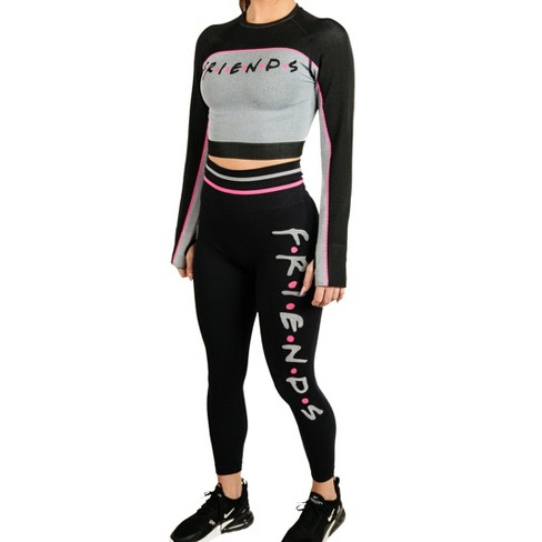 Friends Warner Bros Womens Cosplay Active Workout Outfits