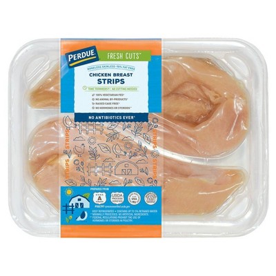 Perdue Fresh Cuts Chicken Strips - 0.8-1.6 lbs - price per lb