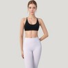 Anna-Kaci Active Women's Scoop Neck Sports Bra with Thin Adjustable Straps and Smooth Seamless Design - 3 of 4