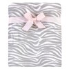 Hudson Baby Infant Girl Plush Blanket with Security Blanket, Zebra, One Size - 4 of 4