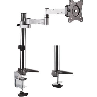 DIAMOND DMCA110 Desk Mount for Monitor - Black, Silver - 1 Display(s) Supported27" Screen Support - 17.60 lb Load Capacity