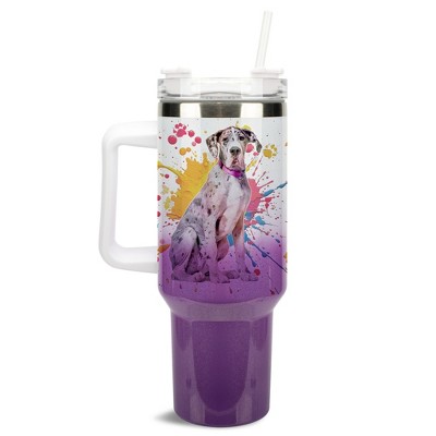 100 North Tastes Like Checkmate Queen Chess Piece Wrap-Around 40 Oz. Stainless Steel Water Bottle Coffee Mug, Spill & Leak Resistant, Travel Tumbler