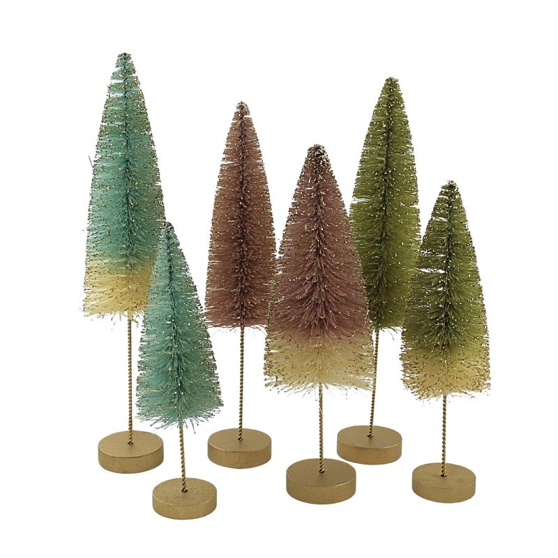 Christmas Pastel Forest Bottle Brush Tree Bethany Lowe Designs, Inc.  -  Decorative Figurines, 2 of 4