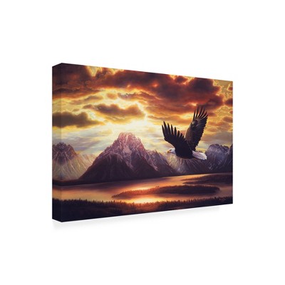 Trademark Fine Art -R W Hedge 'Sacred Vigil' Canvas Art