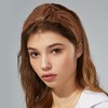 Unique Bargains Women's Shiny Knotted Wide Headband 1 Pc - 2 of 4