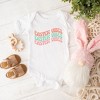 The Juniper Shop Easter Vibes Wavy Stacked Baby Bodysuit - 2 of 2