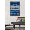 Trends International NFL Dallas Cowboys - Champions 23 Framed Wall Poster Prints - 2 of 4