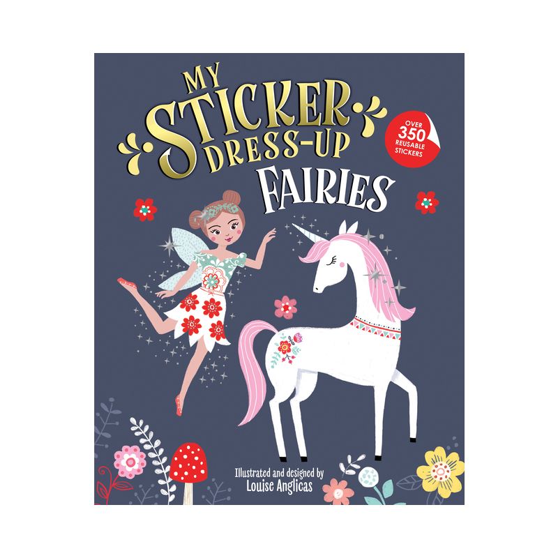 My Sticker Dress-Up: Fairies - (Paperback), 1 of 2