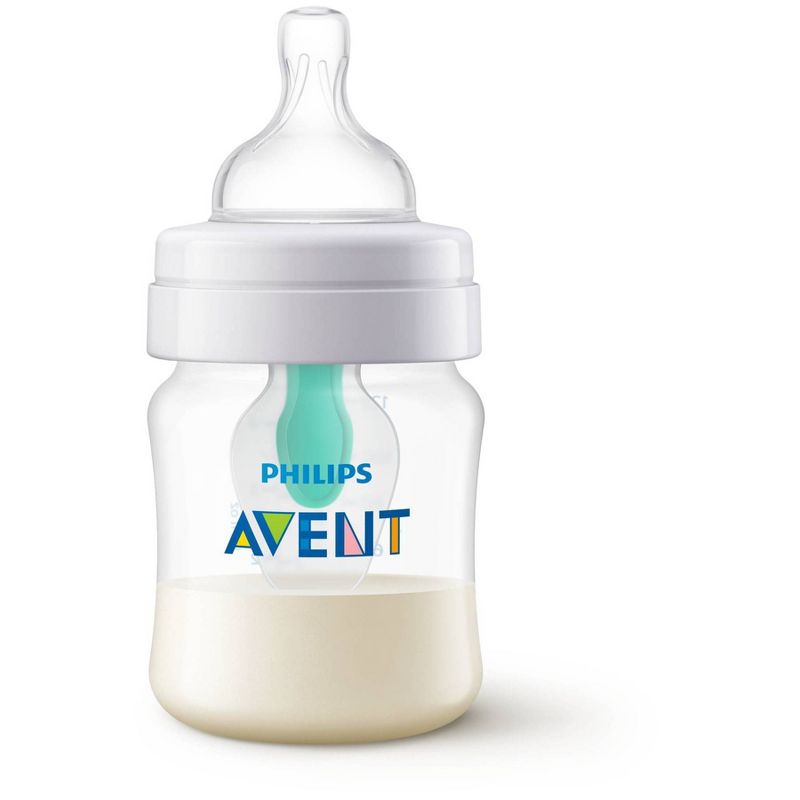 Philips Avent 3pk Anti-Colic Baby Bottle with AirFree Vent - Clear - 4oz, 6 of 18
