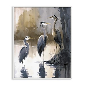 Stupell Industries Lake View Herons, 16" x 20" - 1 of 4