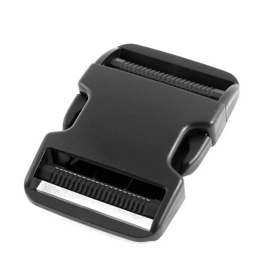 Unique Bargains Plastic Side Release Buckle Black