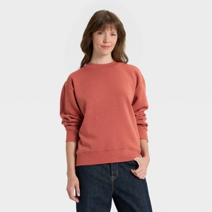 Women's Pullover Sweatshirt - Universal Thread™ - 1 of 3