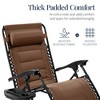 Best Choice Products Oversized Padded Zero Gravity Chair, Folding Outdoor Patio Recliner w/ Side Tray - 4 of 4