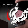 LunaLulinlk 1pc, Can Opener, 304 Stainless Steel Jar Opener, All Metal Construction Adjustable Jar Opener - 2 of 4