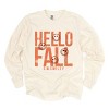 Simply Sage Market S.W.Smiley Hello Fall Garment Dyed Long Sleeve - 2 of 4