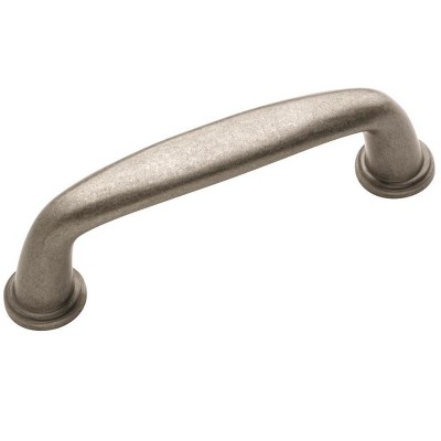 Weathered Nickel 3-Inch Bar Pull with Mounting Hardware