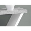 Monarch Specialties Accent Table, Console, Entryway, Narrow, Sofa, Living Room, Bedroom, Grey And White Laminate, Contemporary, Modern - 3 of 4