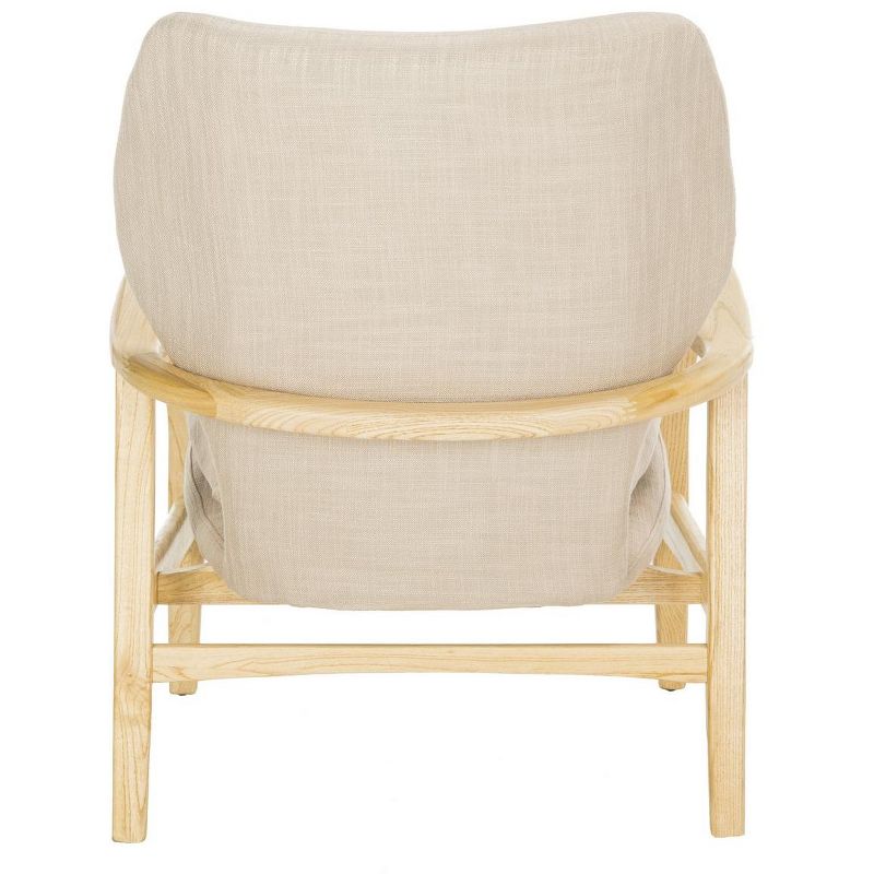 Tarly Accent Chair - Beige/Natural - Safavieh., 5 of 9