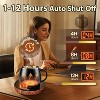 FAAYFIAN Coffee Mug Warmer for Desk with Auto Shutoff, 2 Temp Settings & 1¨C12H Timer, Wood Grain Coffee Cup Warmer for Home & Office - 4 of 4