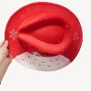 4E's Novelty Christmas Fedora Hat for Adults, Men & Women - Holiday Party Dress Up Costume Accessories & One Size Fedora Hats for Women & Men - 4 of 4