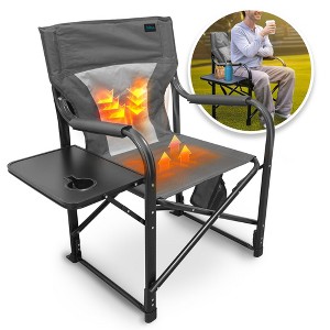 Bliss Hammocks 24 Volt Heated Directors Seat Steel Camping Chair - 1 of 4