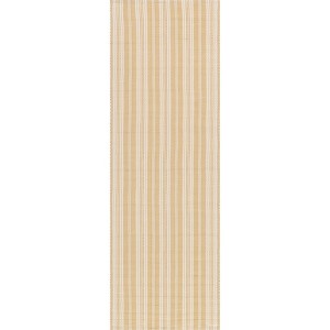 Home Conservatory Ticking Stripe Handwoven Indoor/Outdoor Area Rug - 1 of 4