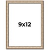 PosterPalooza | Photo Size Minimalist Silver Picture Frame - UV Acrylic, Foam Board Backing, Hanging Hardware - 2 of 4