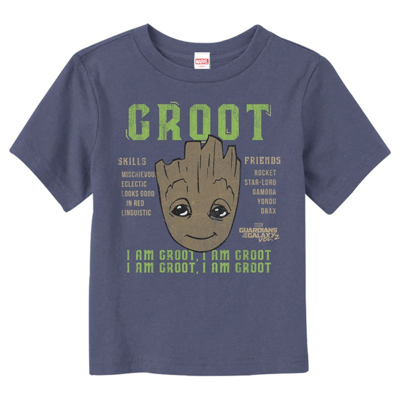 Toddler's Marvel Guardians of the Galaxy Vol. 2 Groot Skills T-Shirt, 1 of 4