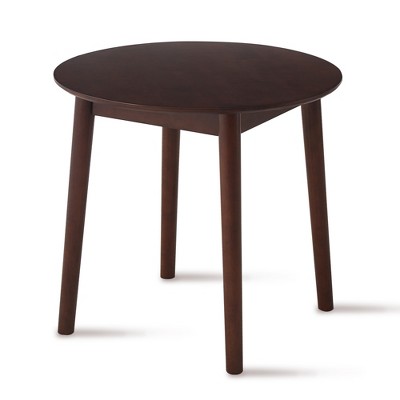 Dexmalle Mid Century Elegant Walnut Round Dining Table