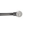 Versailles Lexington LX06 Bubble Finial Rod Set - Pewter/Silver - 2 of 3